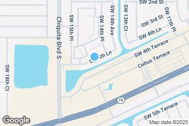 Map image of the property - 1438 SW 4th Ln