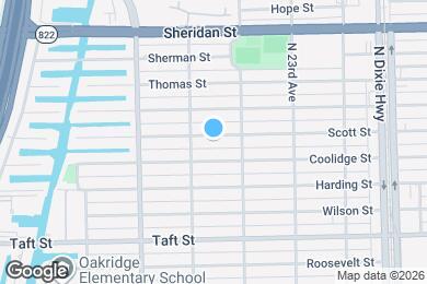 Map image of the property - 2426 Scott St