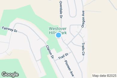 Map image of the property - 600 Overdale Dr