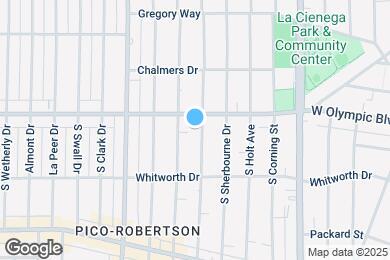 Map image of the property - 1017 S Bedford St