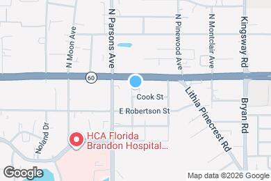 Map image of the property - Parson's Green Courtyard Apartments
