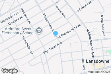 Map image of the property - 95 W Greenwood Ave