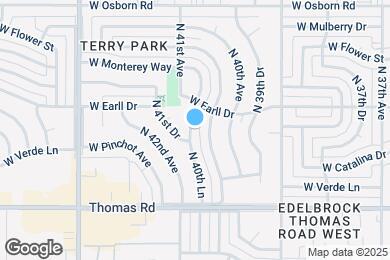 Map image of the property - 3023 N 40th Ln