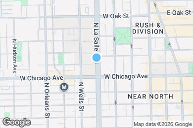 Map image of the property - 804 N La Salle Dr