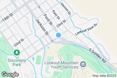 Map image of the property - 615 24th St
