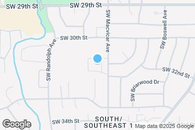 Map image of the property - 2325 SW Briarwood Plz