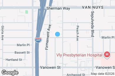 Map image of the property - 15516 Hart St