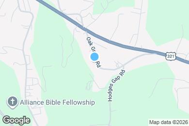 Map image of the property - 421 Oak Grove Rd