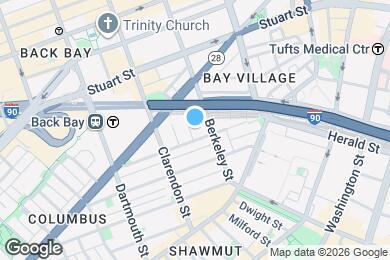 Map image of the property - 1 Saint Charles St