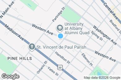 Map image of the property - 286 Western Ave