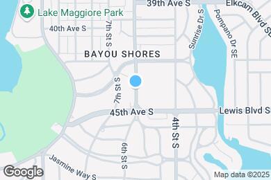 Map image of the property - Bayou Court Apartments