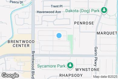 Map image of the property - 217 Brush Creek Dr
