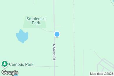 Map image of the property - 517 S Stuart Rd