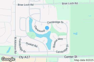 Map image of the property - 322 Clarewood Cir