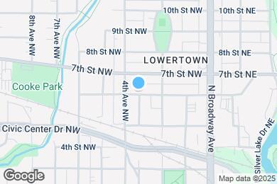 Map image of the property - 301 6th St NW
