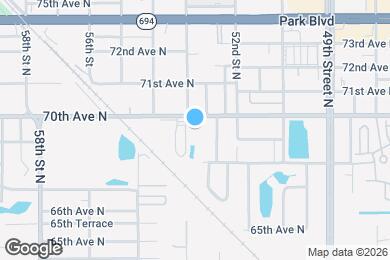 Map image of the property - 5290 70th Ave N, Pinellas Park, FL 33781