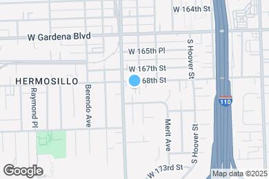 Map image of the property - 840 W 168th St