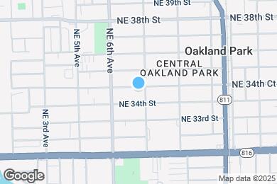 Map image of the property - 770 NE 34th Ct