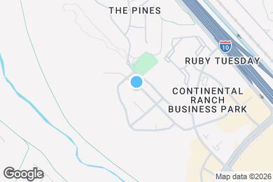 Map image of the property - 8431 N Mountain Stone Pine Way