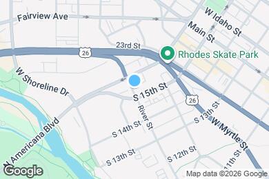 Map image of the property - 1514 W River St