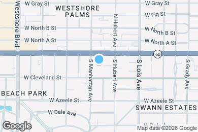 Map image of the property - 4350 W Kennedy Blvd