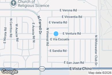 Map image of the property - 2788 E Via Escuela