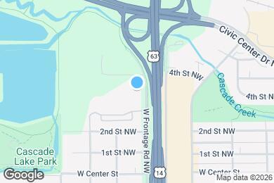 Map image of the property - 327 W Frontage Rd NW
