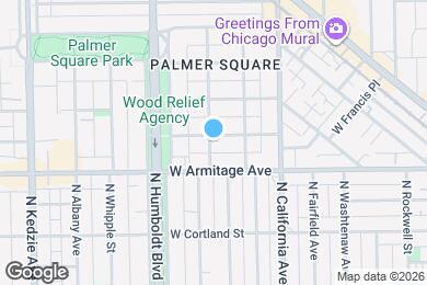 Map image of the property - 2869 W McLean Ave