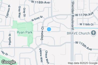 Map image of the property - 5536 W 115th Pl
