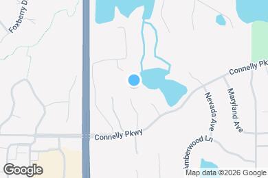 Map image of the property - 13904 Shoreside Ct