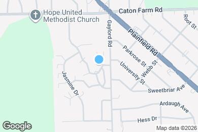 Map image of the property - 2303 Aster Dr