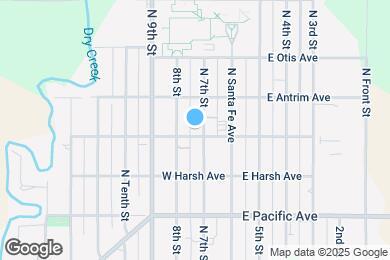 Map image of the property - 1101 N 7th St