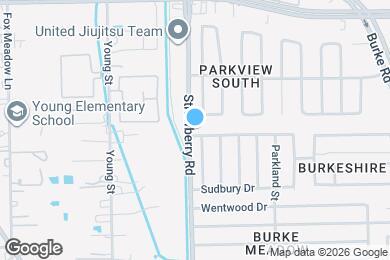 Map image of the property - 1203 Parry-Sound