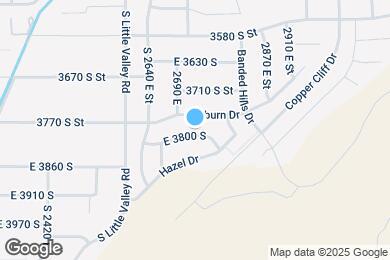 Map image of the property - 2713 E 3800 S