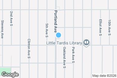 Map image of the property - 9331 Portland Ave S