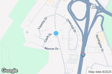 Map image of the property - 304 S Keeneland Dr