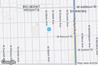 Map image of the property - 3421 N Oketo Ave
