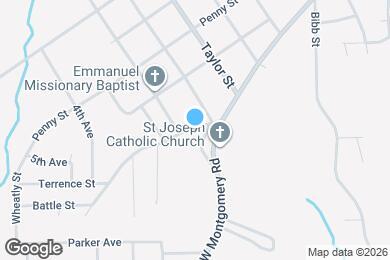 Map image of the property - 1703 Ridge St