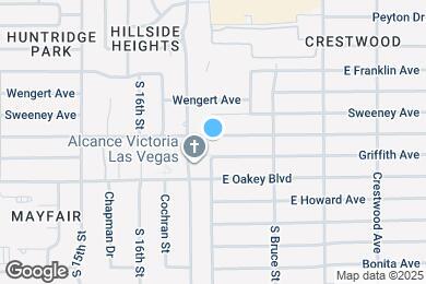 Map image of the property - 1700 Bracken Ave