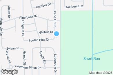 Map image of the property - 2753 Grand Fir Dr