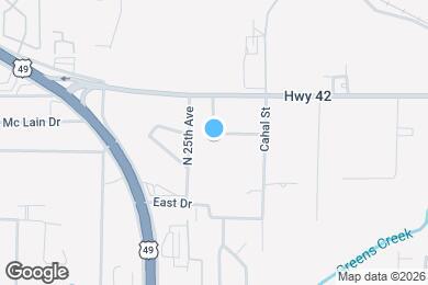 Map image of the property - 2614 McLelland St