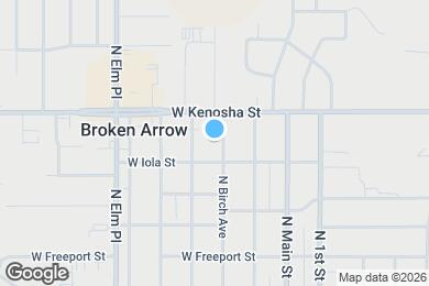Map image of the property - 820 N Birch Ave
