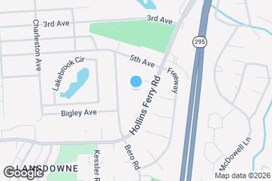 Map image of the property - 800 Seckel Ct