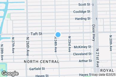 Map image of the property - 2341 Roosevelt St