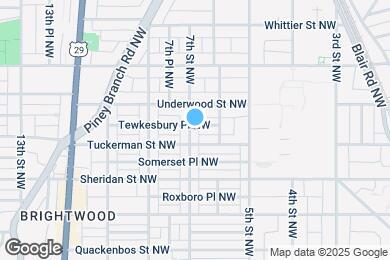 Map image of the property - 6409 7th St NW