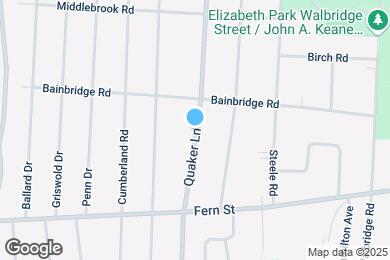 Map image of the property - 221 Quaker Ln N