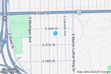 Map image of the property - 9630 S Forest Ave