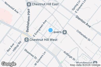 Map image of the property - 213 E Meade St