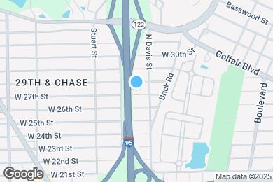 Map image of the property - 929 W 27th St