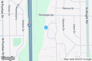 Map image of the property - Crown Ridge Apartments